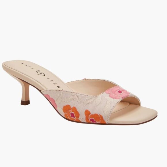Katy Perry The Ladie Kitten Heel Slide Sandal (Women  The Ladie Kitten Heel Slide Sandal